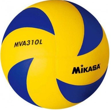 Волейбольный мяч Mikasa MVA310L р.5 желтый-синий