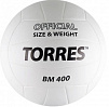 Мяч для волейбола Torres BM400 р.5 белый-черный