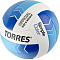 Волейбольный мяч Torres Simple Color V32115 синтетическая кожа белый-синий-голубой