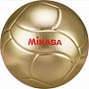 Мяч волейбольный для автографов MIKASA VG018W р. 5 золотой